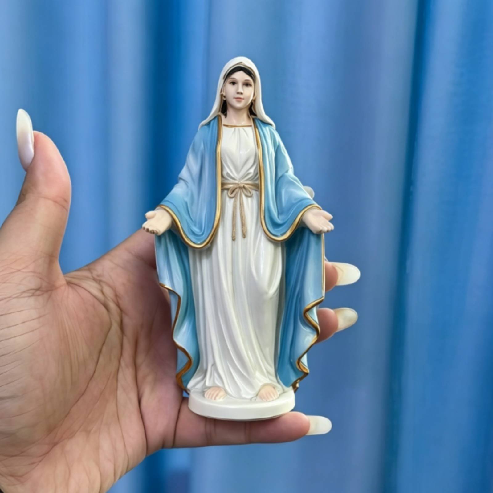 Resin Art Mary - รูปปั้นเรซิ่นหญิง รุ่นพิเศษ รูปปั้นเรซิ่น งานศิลปะรูปปั้นหญิง ของตกแต่งบ้าน ดีไซน์ทันสมัย
