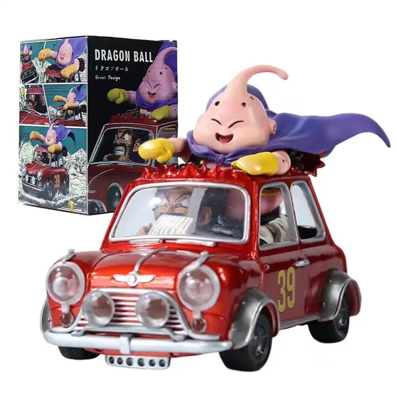 Resin Art Dragon Ball Z - รูปปั้นดราก้อนบอล Z อ้วนขนาด14ซม. รูปปั้นอะนิเมะ Majin Buu