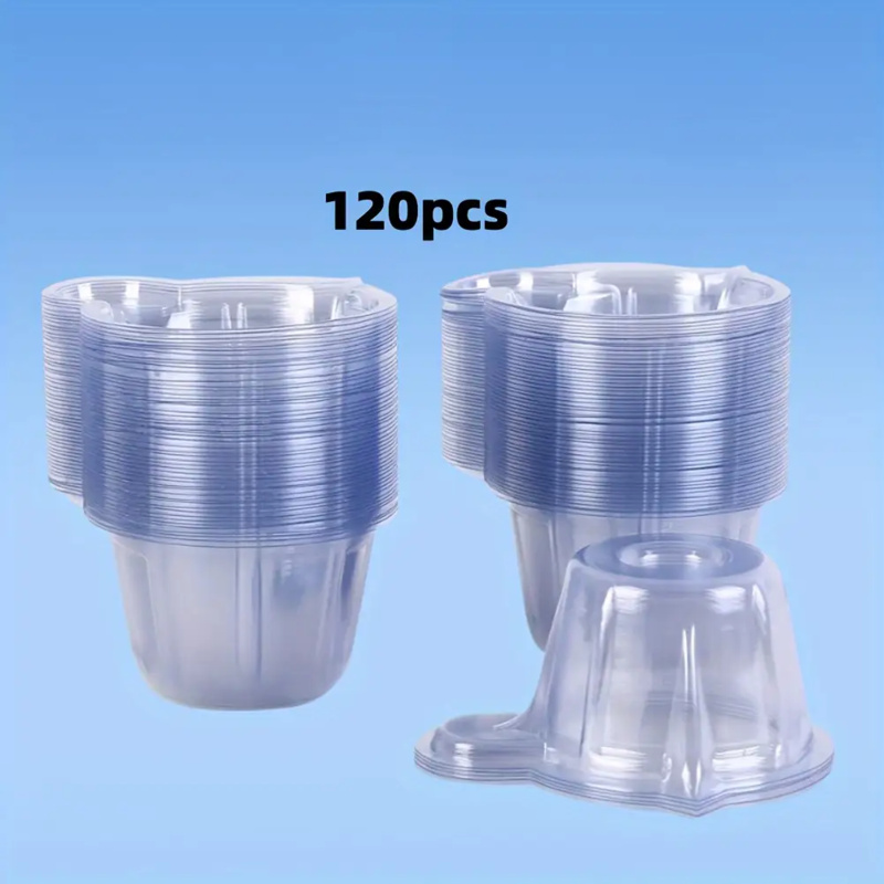 Resin Mixing Cup - 120ถ้วยผสมเรซินพลาสติกใส,ภาชนะจ่ายมัลติฟังก์ชั่นทรงกระบอกขนาด 40 มล.,สําหรับสี、เรซินอีพ็อกซี่、งานฝีมือ