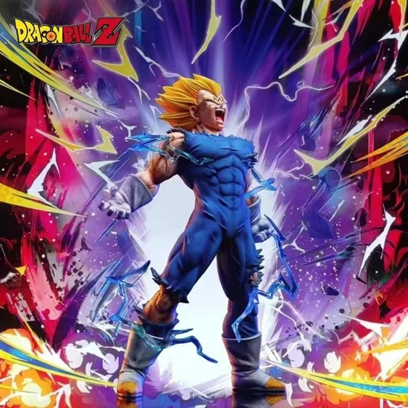 Resin Art Dragon Ball Z - ฟิกเกอร์อนิเมะดราก้อนบอล Z มาจินเบจิต้า ขนาด 27 ซม.