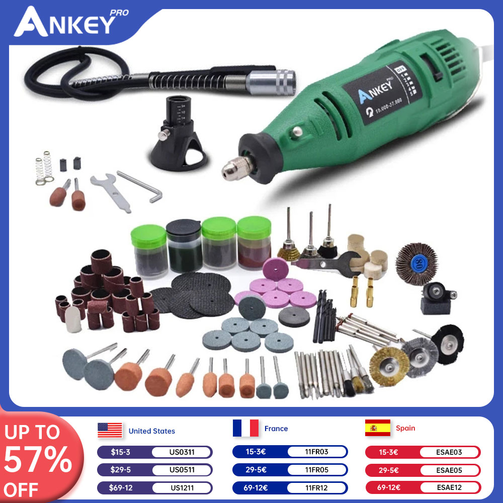 Resin Art Drill Machine - 180W Electric Miniเครื่องมือDremelเครื่องมือไฟฟ้าPower RotaryปากกาDIYเครื่องบดเครื่องมือบด