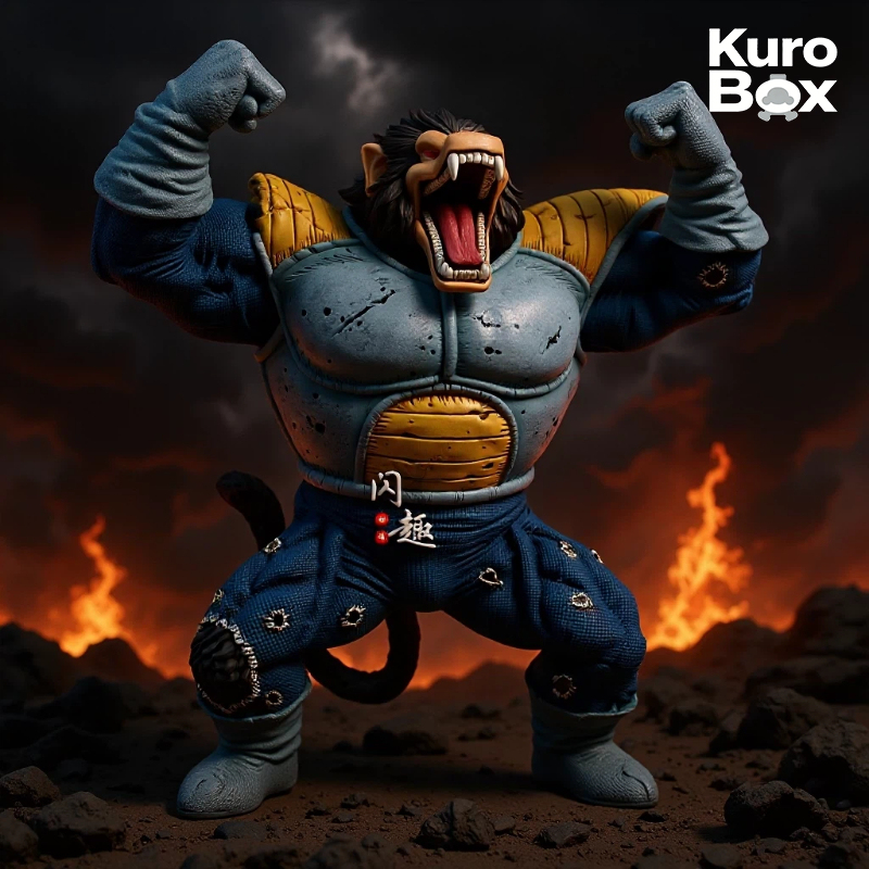 Resin Art Dragon Ball Z - ฟิกเกอร์ดราก้อนบอล Z ซีซีเค หุ่นลิงยักษ์ เวเจต้า อุซารุ