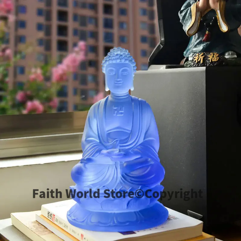 Resin Art India - สูง 21 ซม # Greco-พุทธ HOME