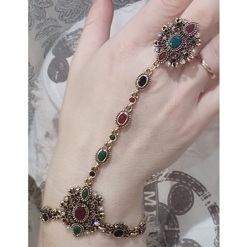 Kinelที่ไม่ซ้ำกันสร้อยข้อมือแห - Resin Art Ring บทวิจารณ์และราคา