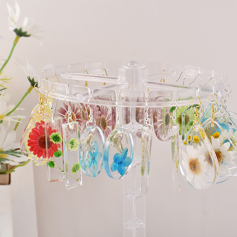 เรขาคณิตต่างหูห้อยระย้าซิลิโคน - Resin Mixing Cup บทวิจารณ์และราคา