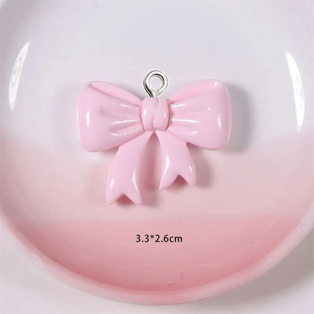 10 ชิ้น ชาร์มเรซิ่นรูปโบว์สีลู - Resin Art Jewelry Kit บทวิจารณ์และราคา