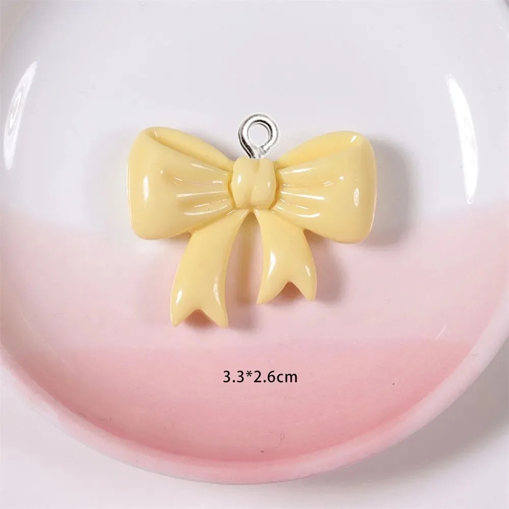 10 ชิ้น ชาร์มเรซิ่นรูปโบว์สีลู - Resin Art Jewelry Kit บทวิจารณ์และราคา