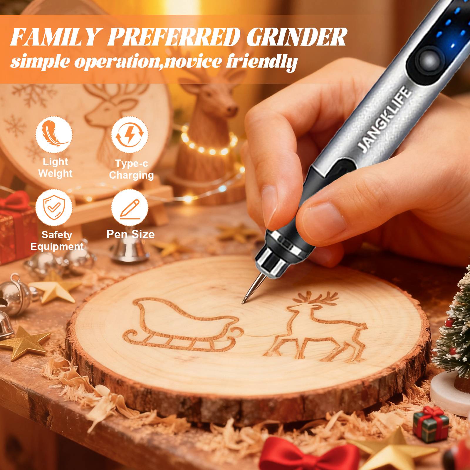 ชุดเครื่องมือหมุนไร้สาย USB ปา - Resin Art Drill Machine บทวิจารณ์และราคา