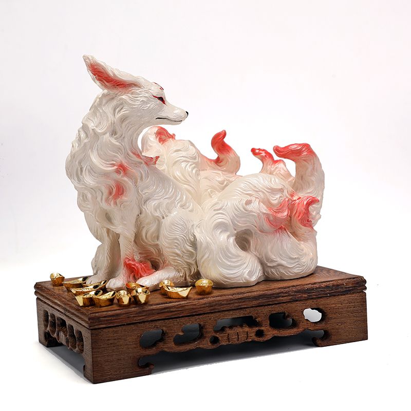 เครื่องประดับจิ้งจอกเก้าหาง จิ - Resin Art Gift For Anniversary บทวิจารณ์และราคา