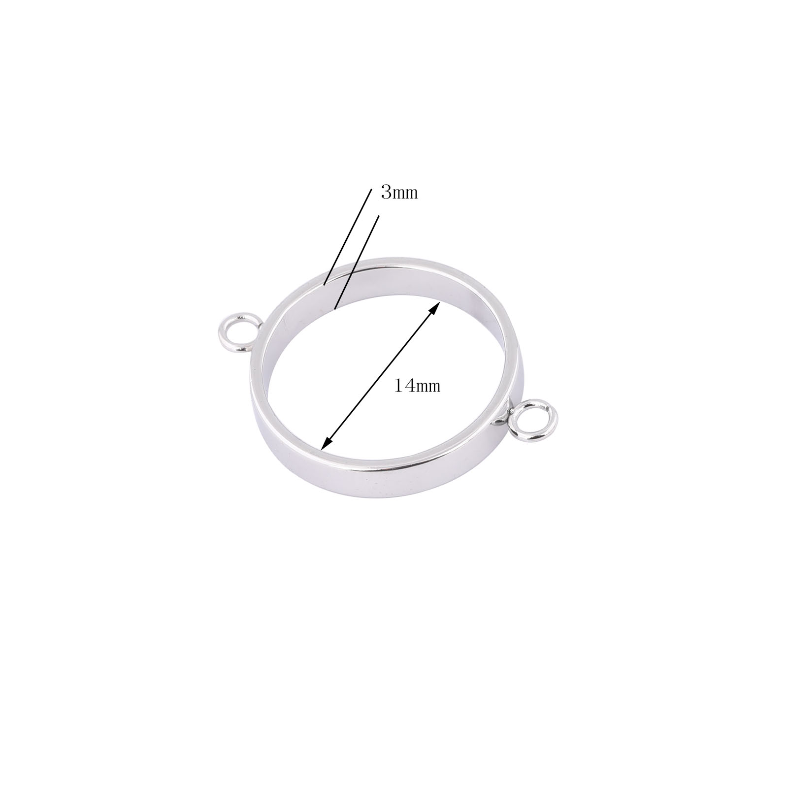10pcs สแตนเลสสตีล 14 มม.เปิด B - Resin Art Jewelry Kit บทวิจารณ์และราคา