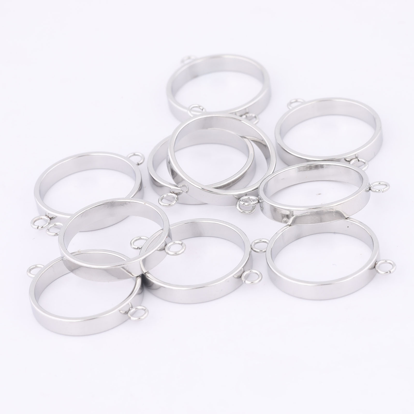 10pcs สแตนเลสสตีล 14 มม.เปิด B - Resin Art Jewelry Kit บทวิจารณ์และราคา