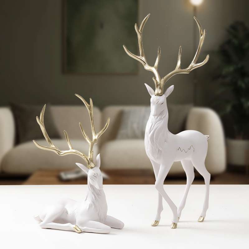 ของตกแต่งงานฝีมือเรซินรูปกวางเ - Resin Art Gift For Anniversary บทวิจารณ์และราคา