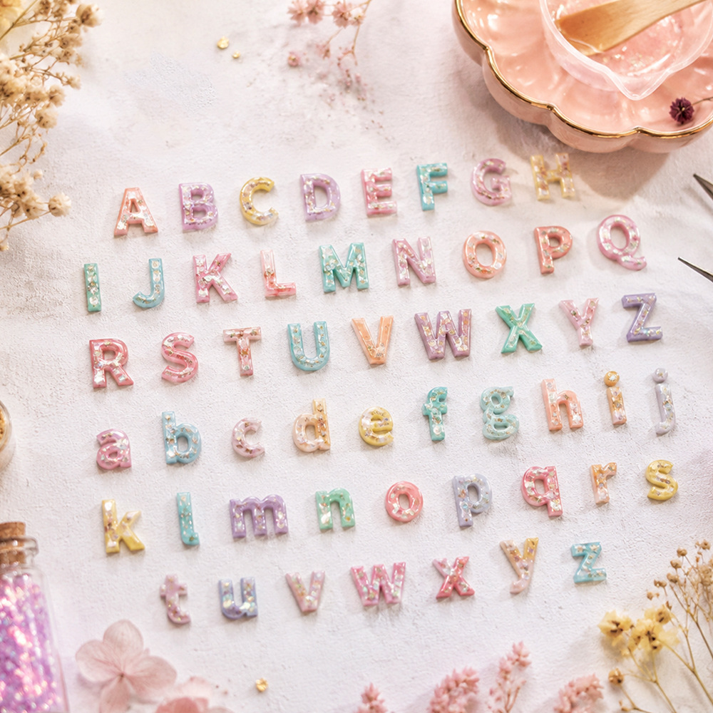 แม่พิมพ์ซิลิโคนตัวอักษรภาษาอัง - Resin Art Alphabet บทวิจารณ์และราคา