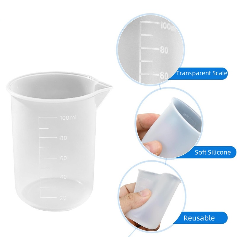 ถ้วยตวงซิลิโคนเรซิ่นขนาด 100 ม - Resin Mixing Cup บทวิจารณ์และราคา