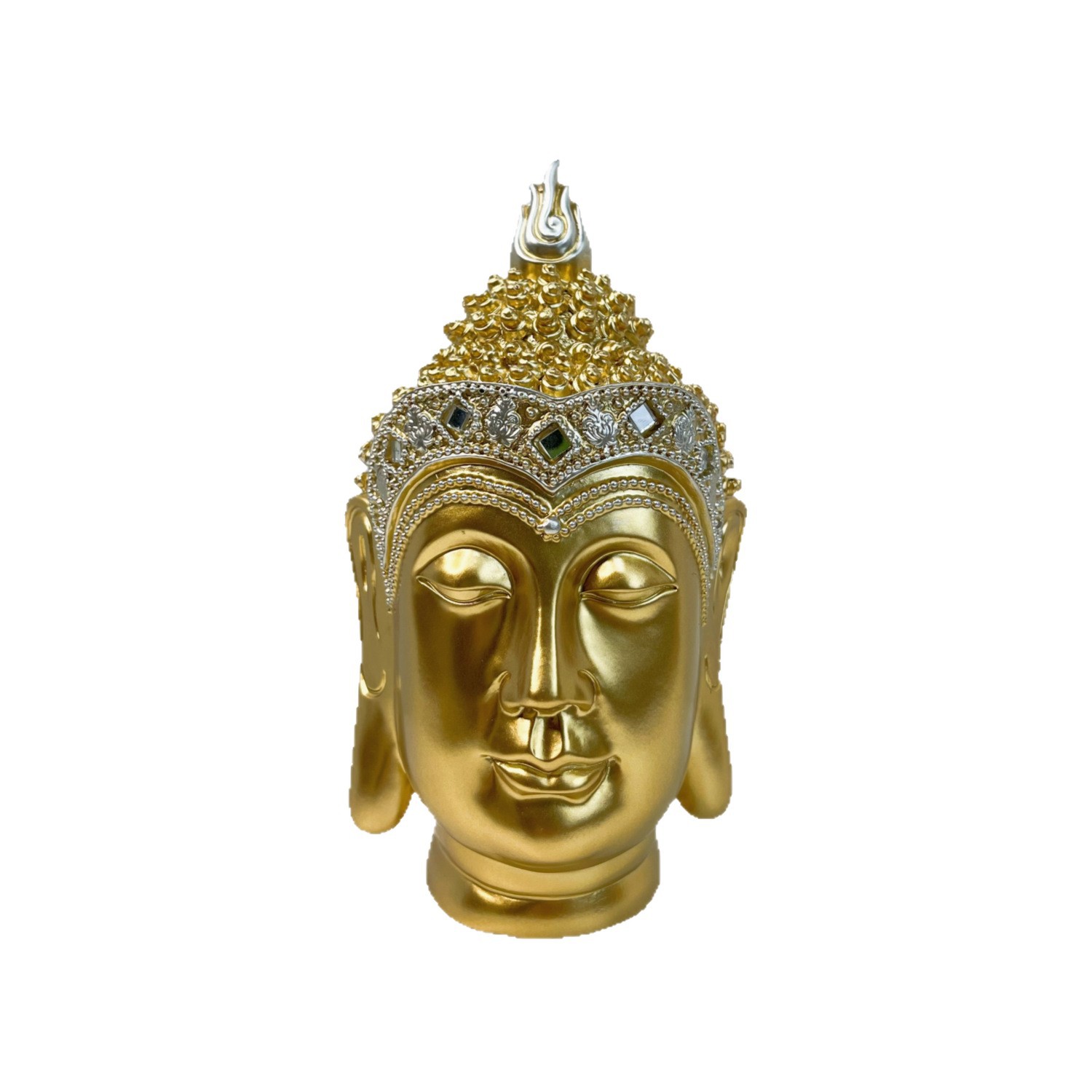 พระพุทธรูปศากยมุนี พระพุทธรูปท - Resin Art India บทวิจารณ์และราคา