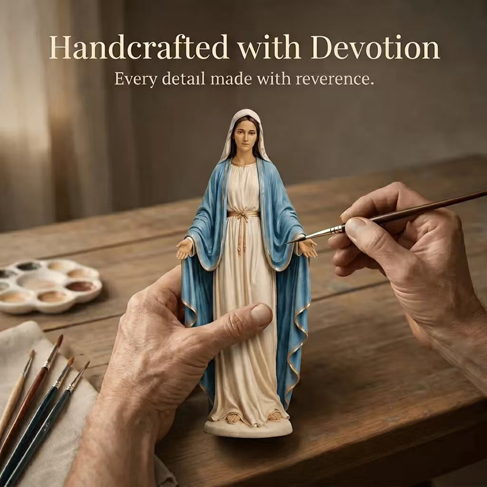 เครื่องประดับตั้งโต๊ะรูปพระแม่ - Resin Art Mary บทวิจารณ์และราคา