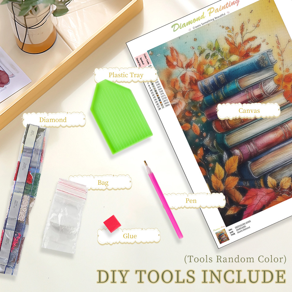 ชุดอุปกรณ์วาดภาพเพชรแบบไร้กรอบ - Resin Art For Beginner บทวิจารณ์และราคา