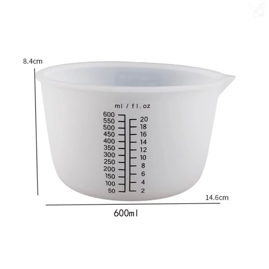 ถ้วยตวงขนาด 1000 มล. 600 มล. 4 - Resin Mixing Cup บทวิจารณ์และราคา
