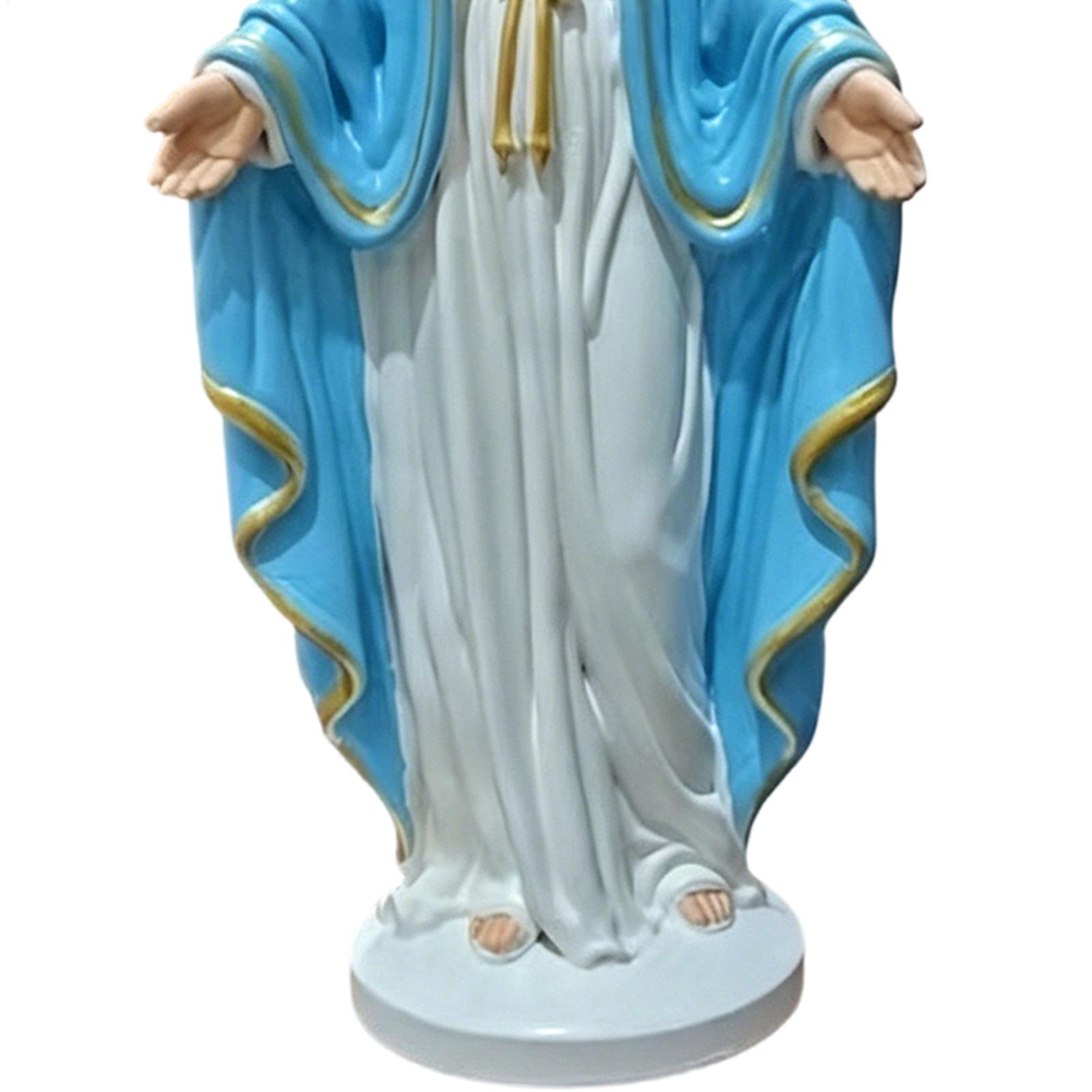 รูปปั้นพระแม่มารีสำหรับตั้งโต๊ - Resin Art Mary บทวิจารณ์และราคา