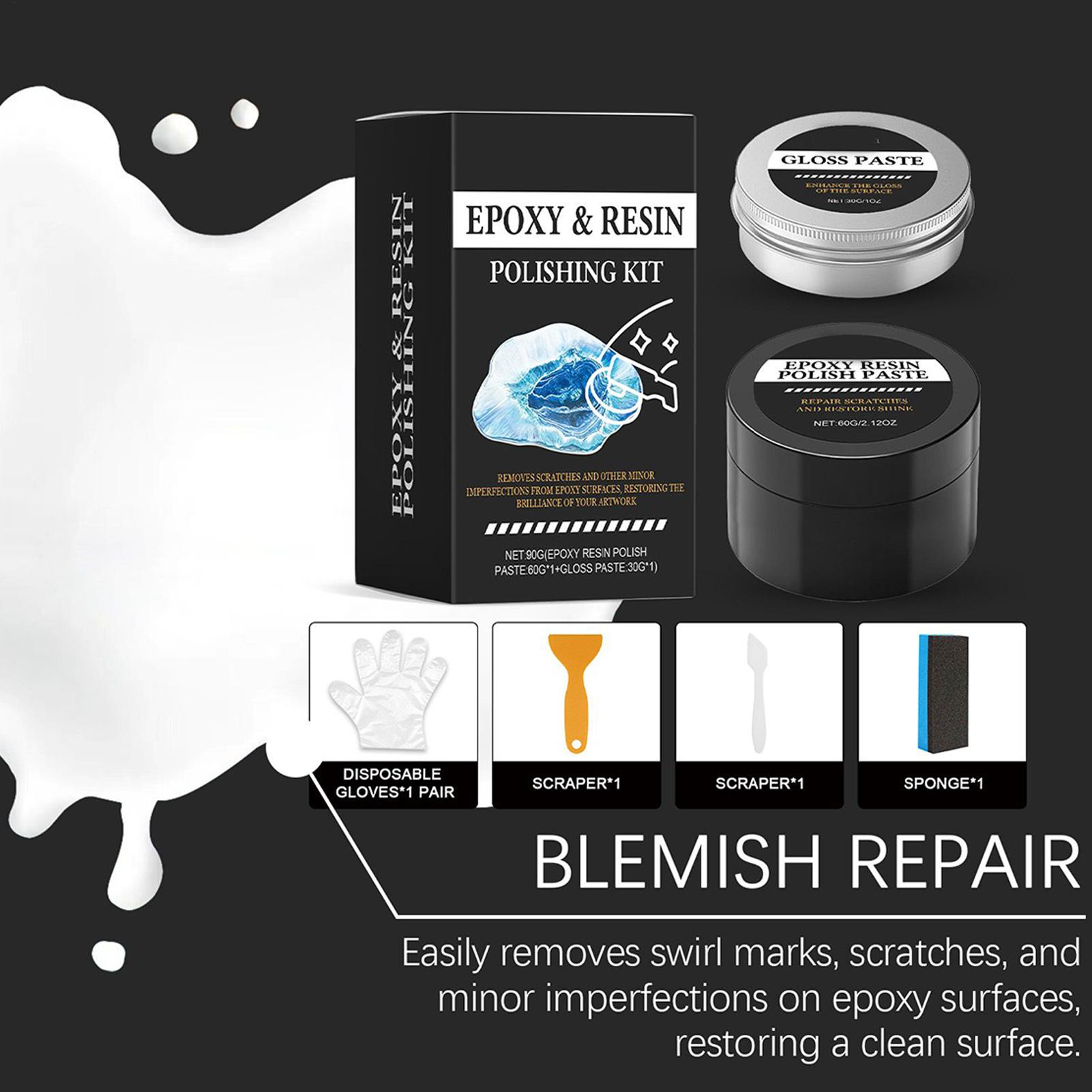 ชุดขัดเรซินอีพ็อกซี่ - น้ำยาขั - Resin Art For Beginner บทวิจารณ์และราคา