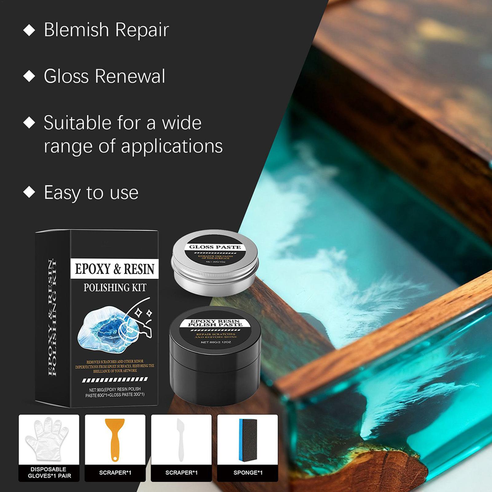 ชุดขัดเรซินอีพ็อกซี่ - น้ำยาขั - Resin Art For Beginner บทวิจารณ์และราคา