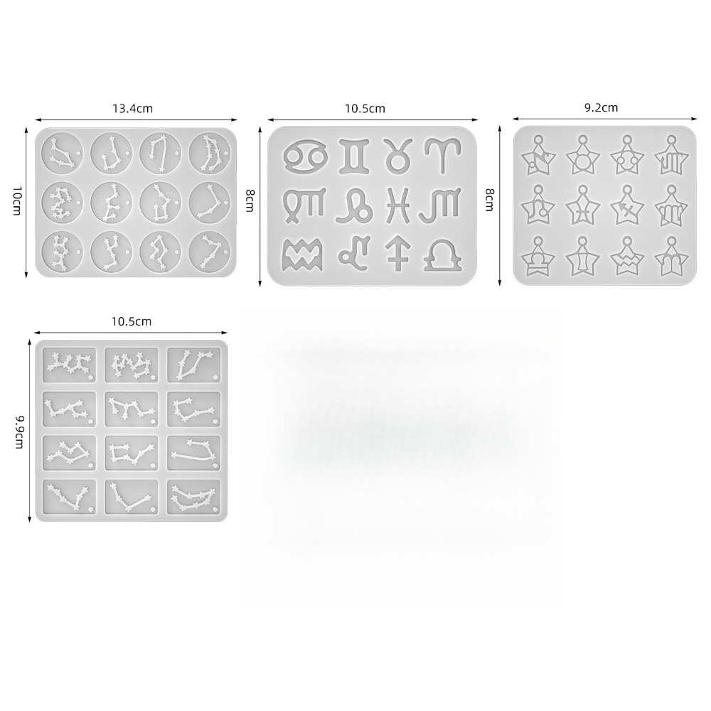 แม่พิมพ์เรซิ่นรูปกลุ่มดาว 12 ร - Resin Art Alphabet บทวิจารณ์และราคา