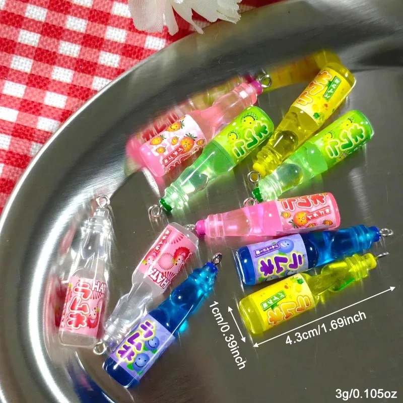 ชาร์มเรซิ่นรูปขวดโซดาขนาดเล็ก  - Resin Art Jewelry Kit บทวิจารณ์และราคา