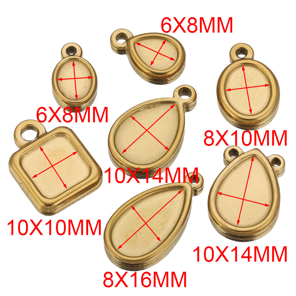 ถาดจี้สแตนเลสทรงสี่เหลี่ยม ทรง - Resin Art Jewelry Kit บทวิจารณ์และราคา