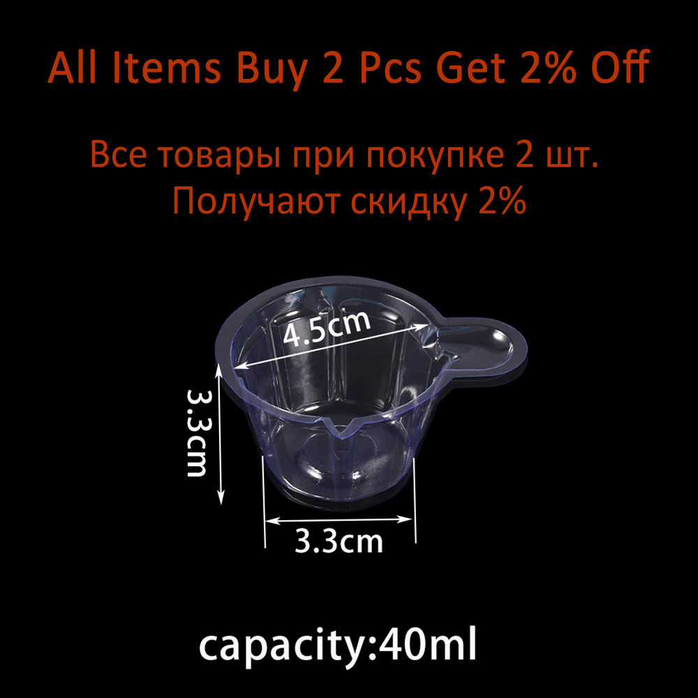 20-200 ชิ้น ถ้วยพลาสติกแบบใช้แ - Resin Mixing Cup บทวิจารณ์และราคา