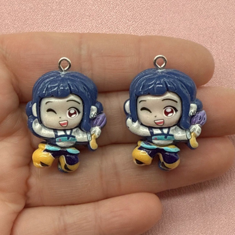 จี้การ์ตูนเรซิ่น 10 ชิ้น, ต่าง - Resin Art Jewelry Kit บทวิจารณ์และราคา