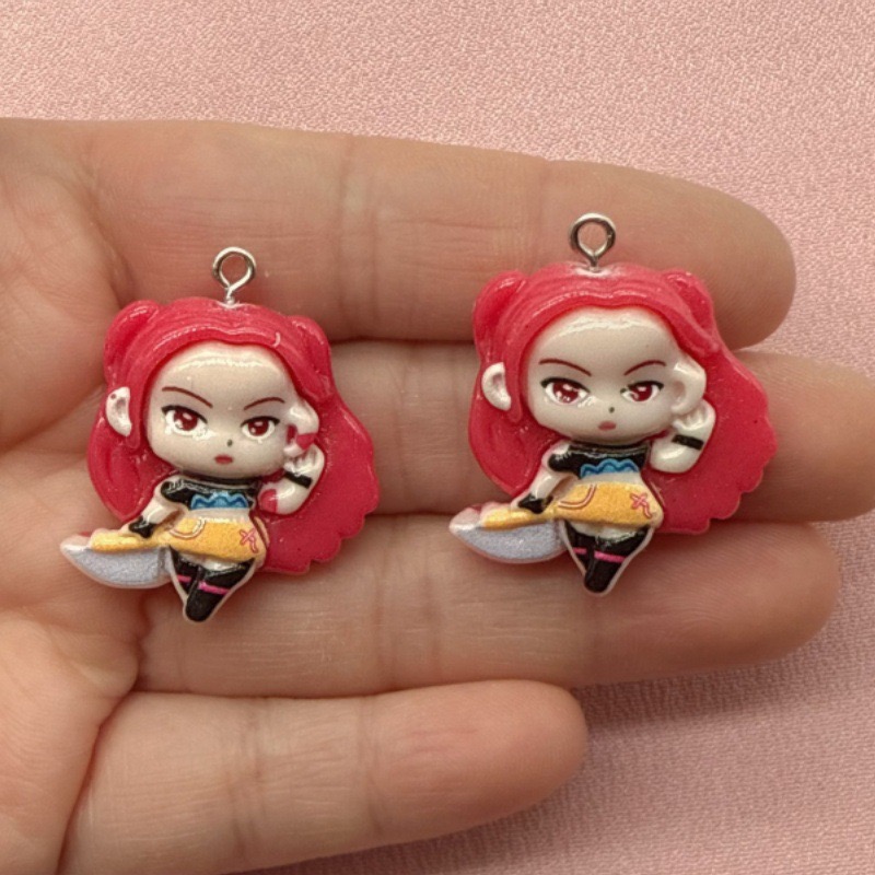 จี้การ์ตูนเรซิ่น 10 ชิ้น, ต่าง - Resin Art Jewelry Kit บทวิจารณ์และราคา