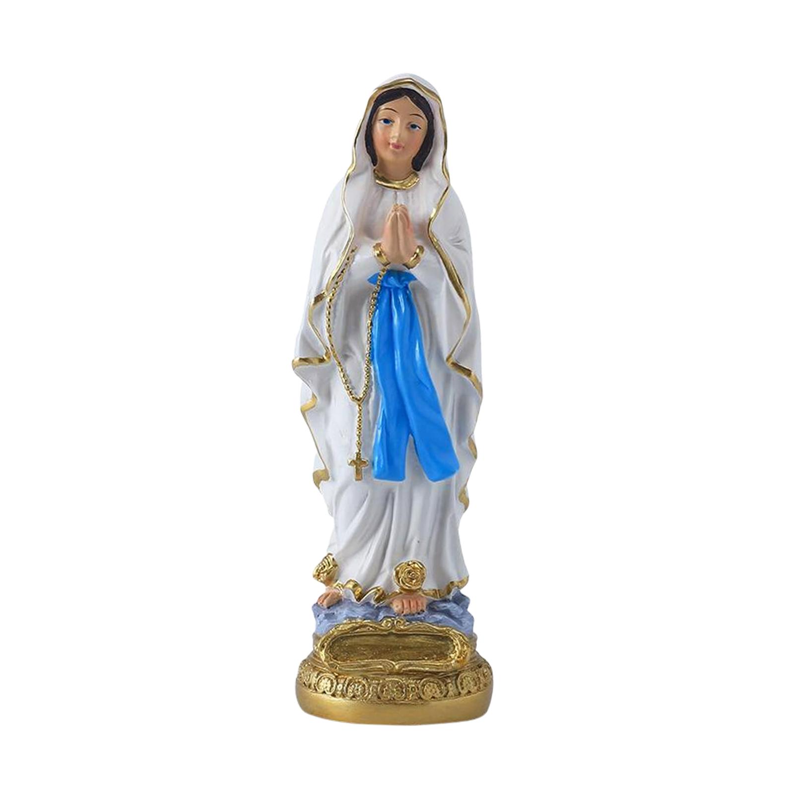 รูปปั้นแมรี่ ของตกแต่งบ้าน งาน - Resin Art Mary บทวิจารณ์และราคา