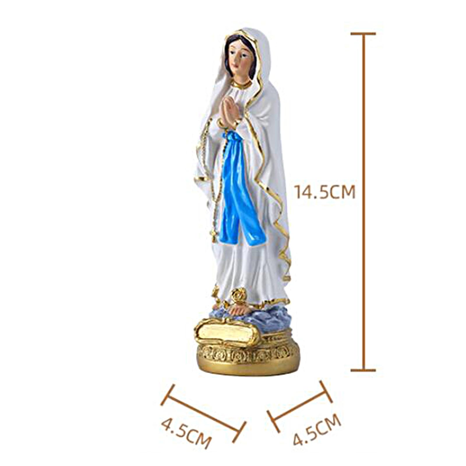 รูปปั้นแมรี่ ของตกแต่งบ้าน งาน - Resin Art Mary บทวิจารณ์และราคา