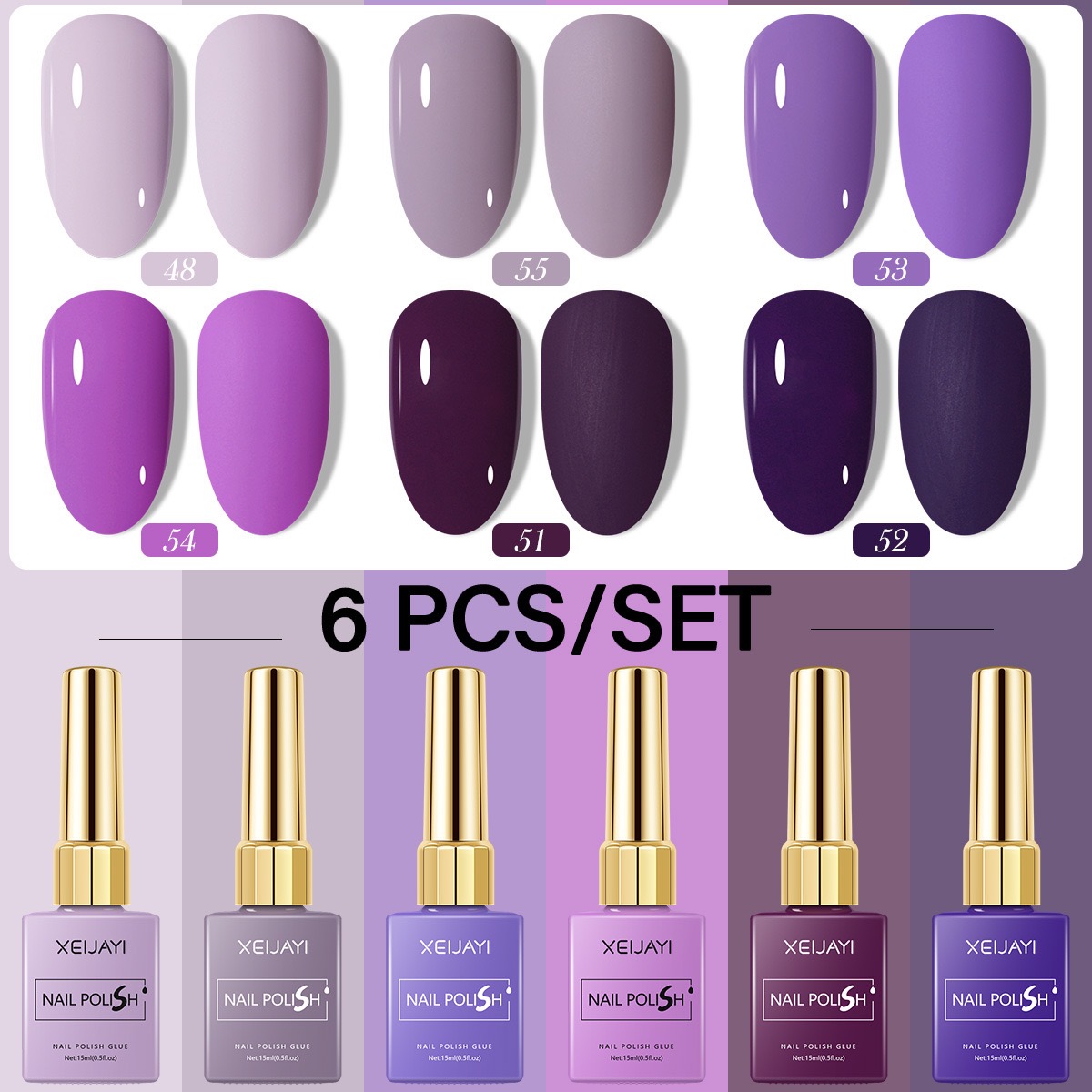 6 ชิ้น/เซ็ต 15ml เจลเล็บ 6 สีโ - Resin Art All บทวิจารณ์และราคา