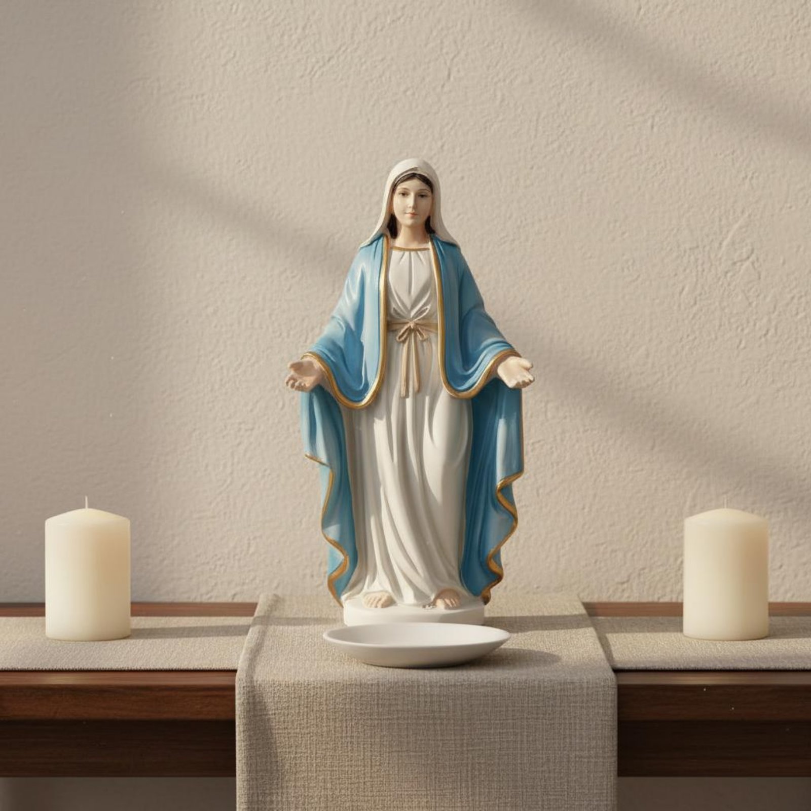 รูปปั้นเรซิ่นหญิง รุ่นพิเศษ รู - Resin Art Mary บทวิจารณ์และราคา