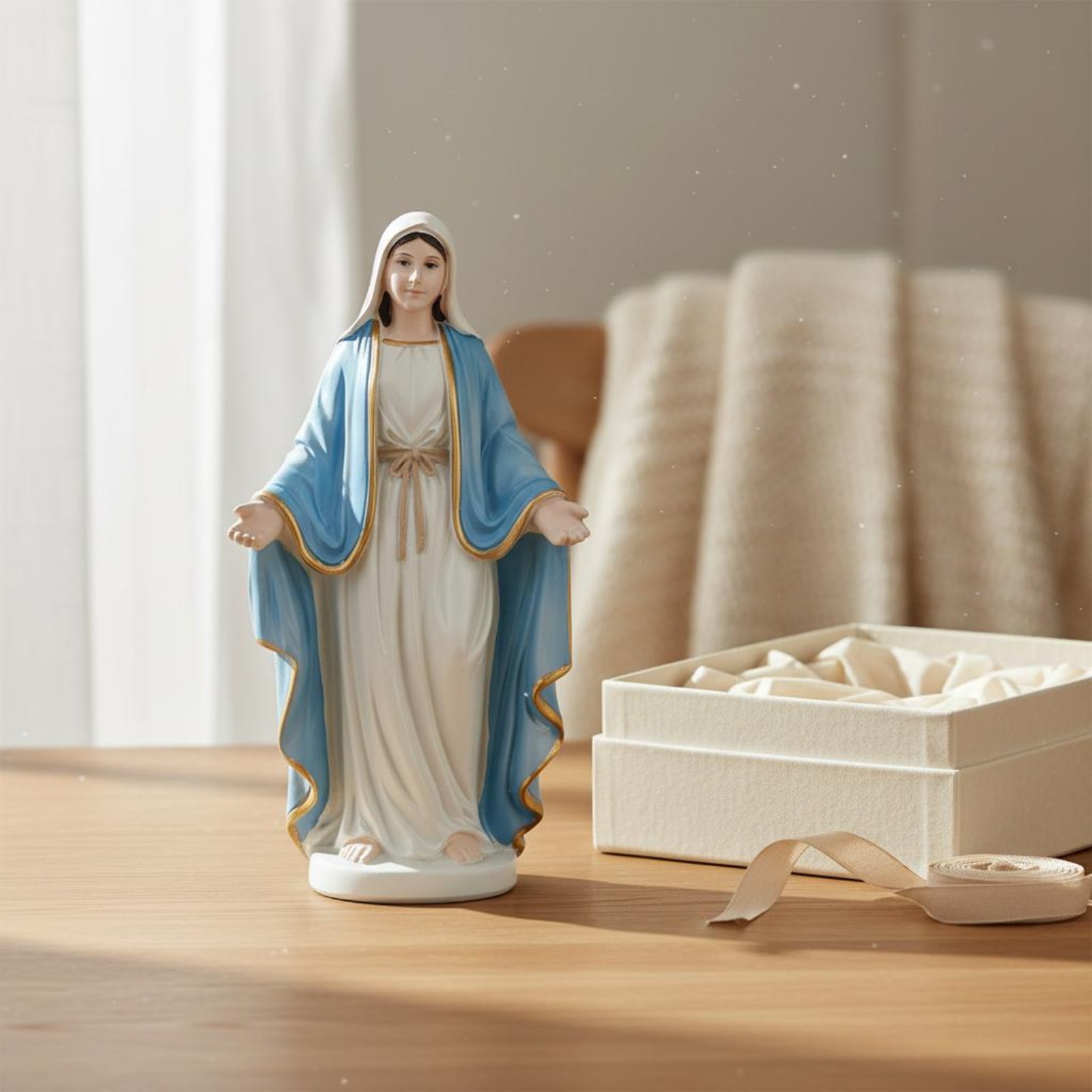 รูปปั้นเรซิ่นหญิง รุ่นพิเศษ รู - Resin Art Mary บทวิจารณ์และราคา