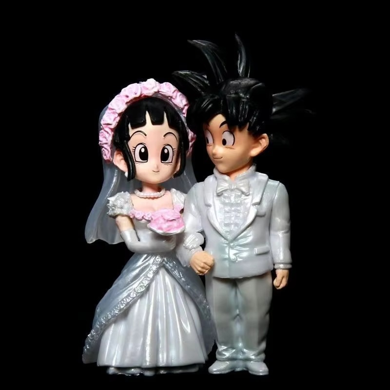 โมเดลงานแต่งงานของซุนโกคูและชิ - Resin Art Dragon Ball Z บทวิจารณ์และราคา