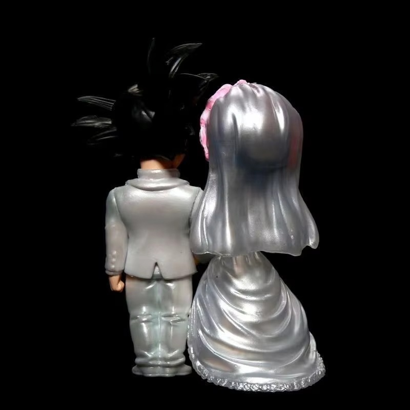 โมเดลงานแต่งงานของซุนโกคูและชิ - Resin Art Dragon Ball Z บทวิจารณ์และราคา