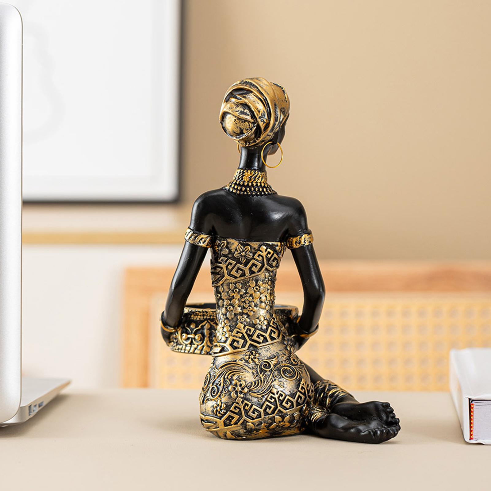งานประติมากรรมศิลปะแอฟริกัน ขอ - Resin Art India บทวิจารณ์และราคา