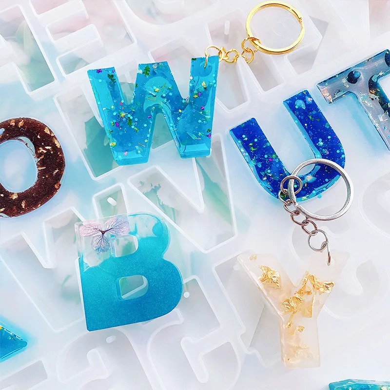 ตัวอักษรอีพ็อกซี่เรซินแม่พิมพ์ - Resin Art Alphabet บทวิจารณ์และราคา