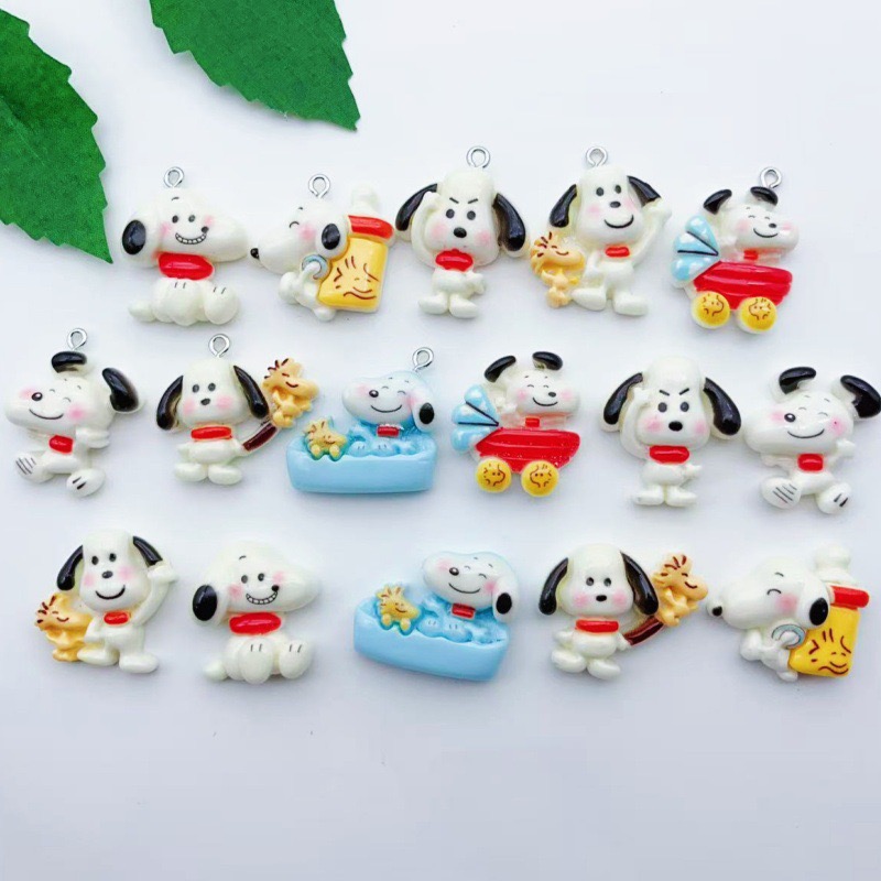 จี้รูปสุนัขการ์ตูนเรซิ่น 12 ชิ - Resin Art Jewelry Kit บทวิจารณ์และราคา