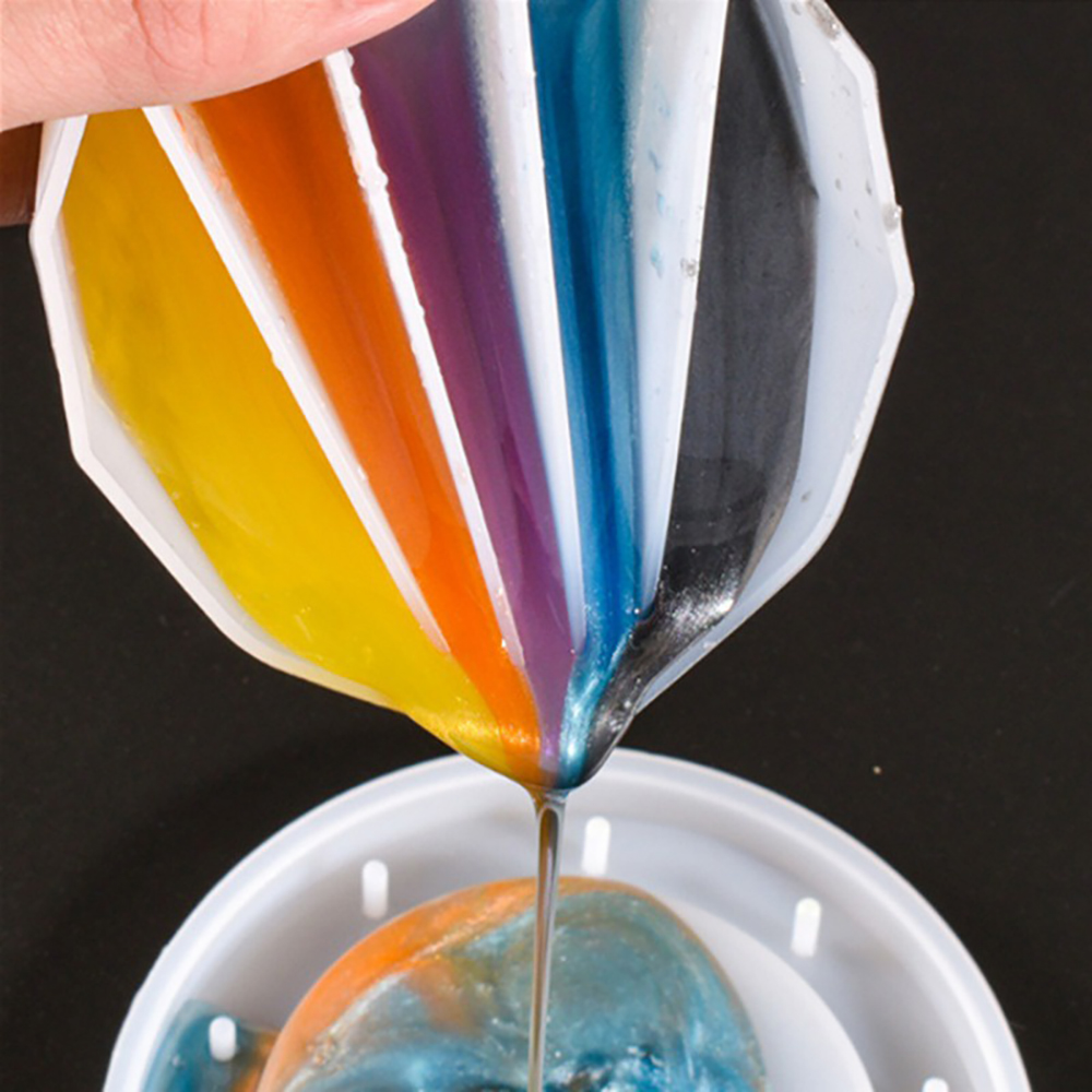 2/3/4/5 กริดซิลิโคนแยกถ้วยอีพ็ - Resin Mixing Cup บทวิจารณ์และราคา