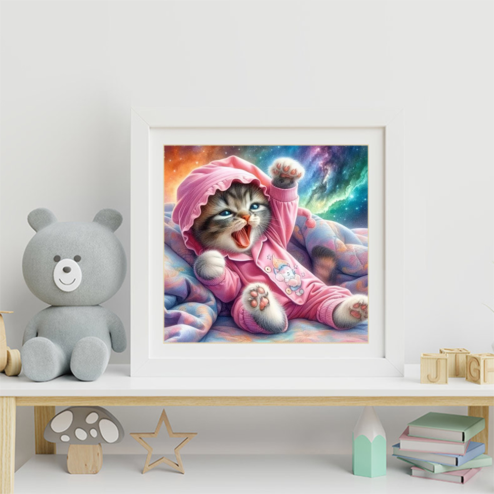 ภาพวาดเพชร EverShine ลายแมว งา - Resin Art For Beginner บทวิจารณ์และราคา