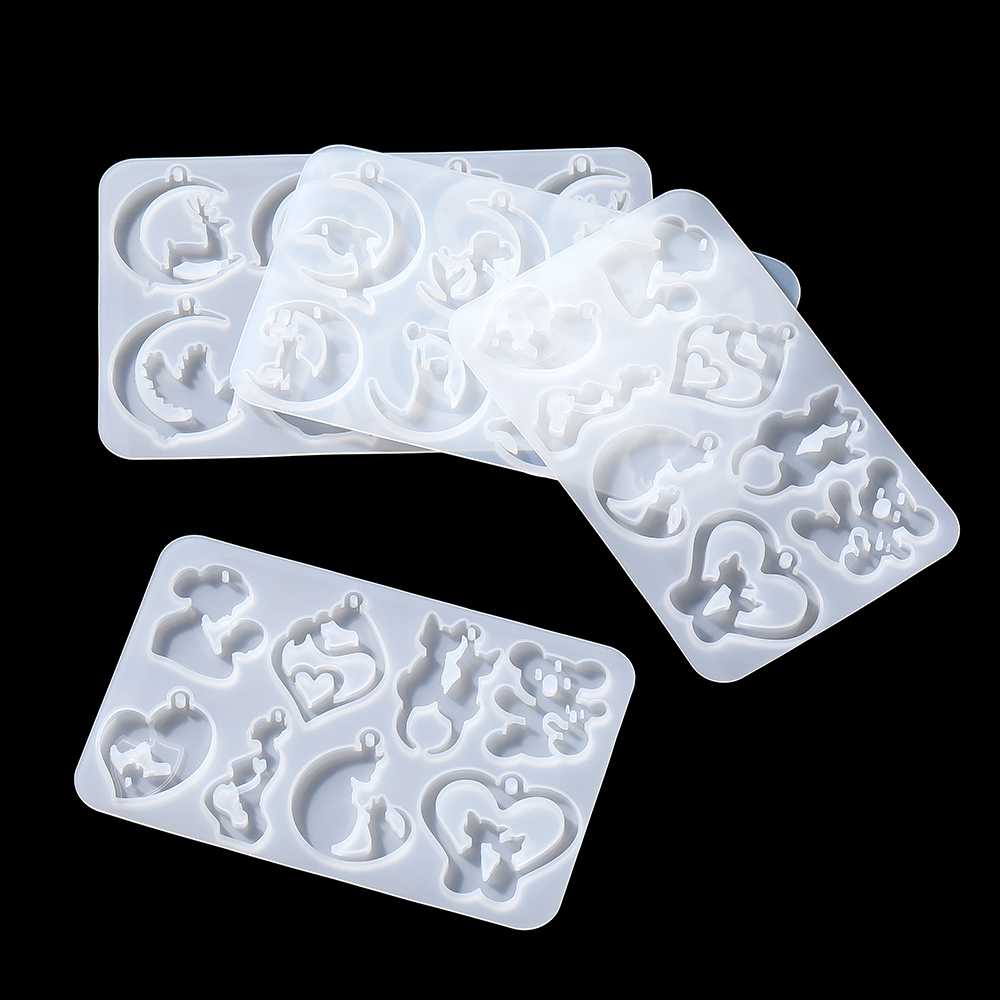 จี้ต่างหูแม่พิมพ์ซิลิโคนอีพ็อก - Resin Art Alphabet บทวิจารณ์และราคา