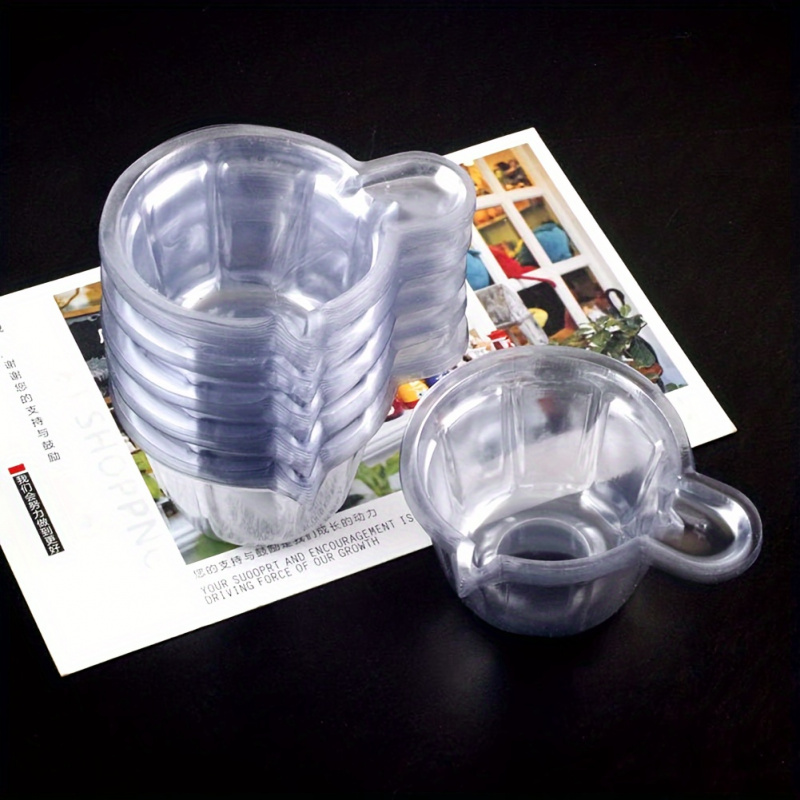 120ถ้วยผสมเรซินพลาสติกใส,ภาชนะ - Resin Mixing Cup บทวิจารณ์และราคา