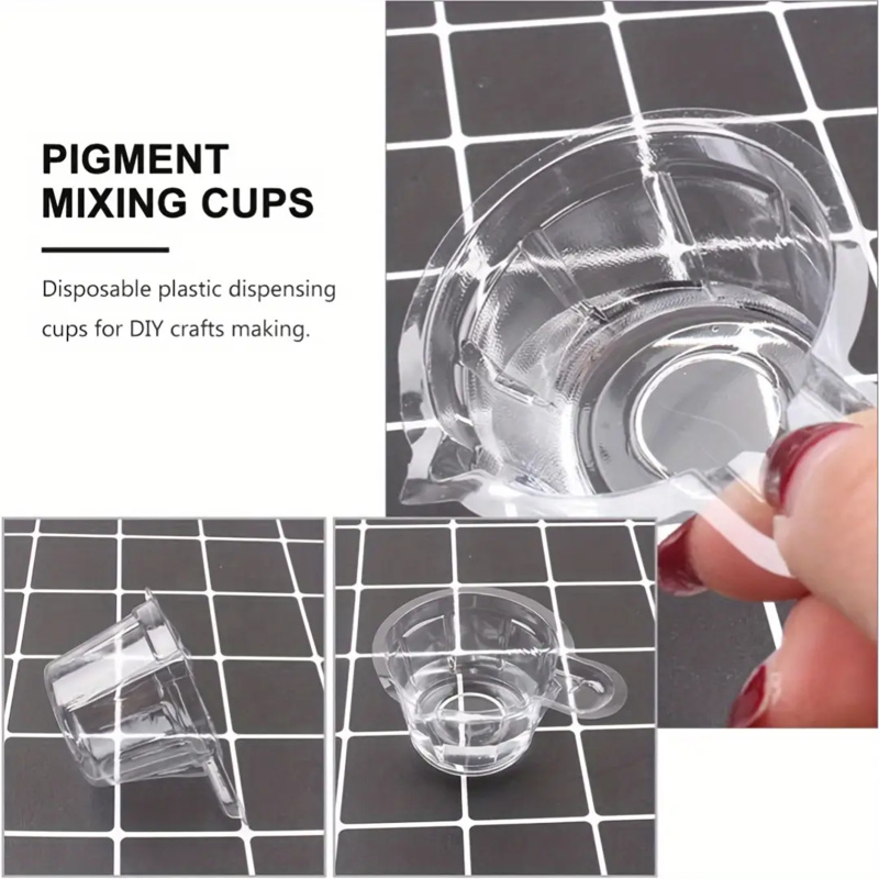 120ถ้วยผสมเรซินพลาสติกใส,ภาชนะ - Resin Mixing Cup บทวิจารณ์และราคา