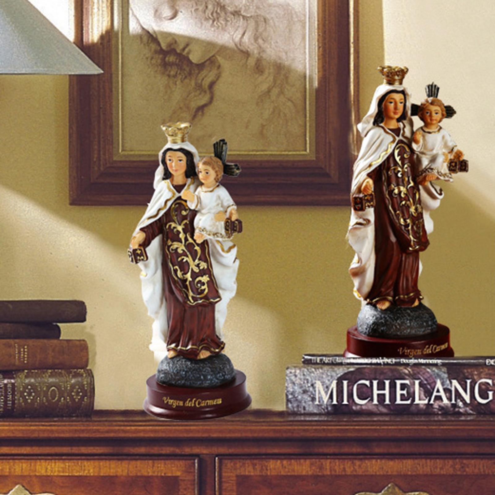 รูปปั้นพระแม่มารีทำจากเรซิ่น ง - Resin Art Mary บทวิจารณ์และราคา