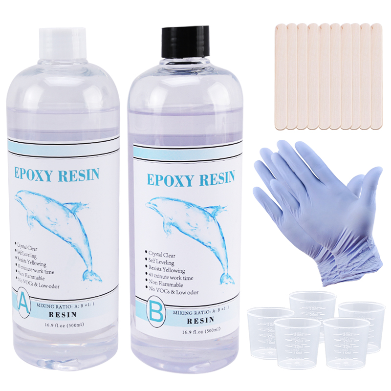 1:1 เรซินอีพ็อกซี่ใส Crystal C - Resin Mixing Cup บทวิจารณ์และราคา