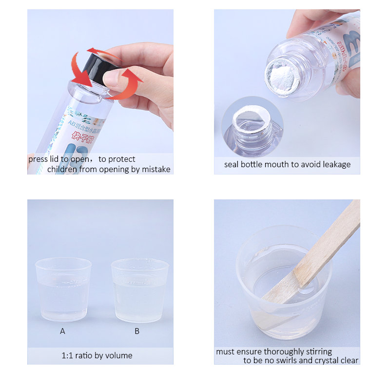 1:1 เรซินอีพ็อกซี่ใส Crystal C - Resin Mixing Cup บทวิจารณ์และราคา