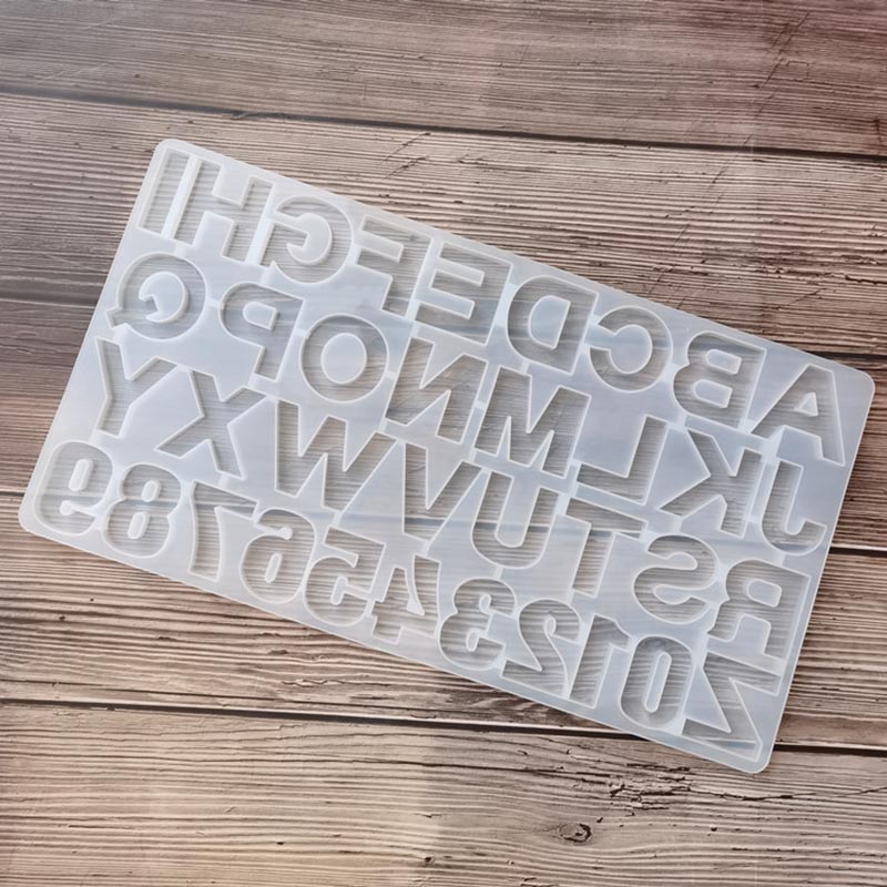 บ้าน DIY Decor 1PC คริสตัลอีพ็ - Resin Art Alphabet บทวิจารณ์และราคา